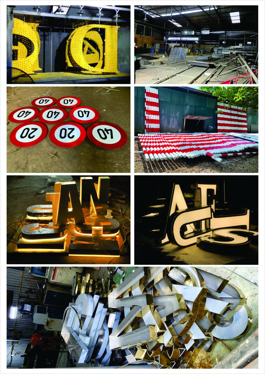 Hình ảnh về các loại biển quảng cáo mà Tân Việt đã làm tại Hà Nội và các tỉnh